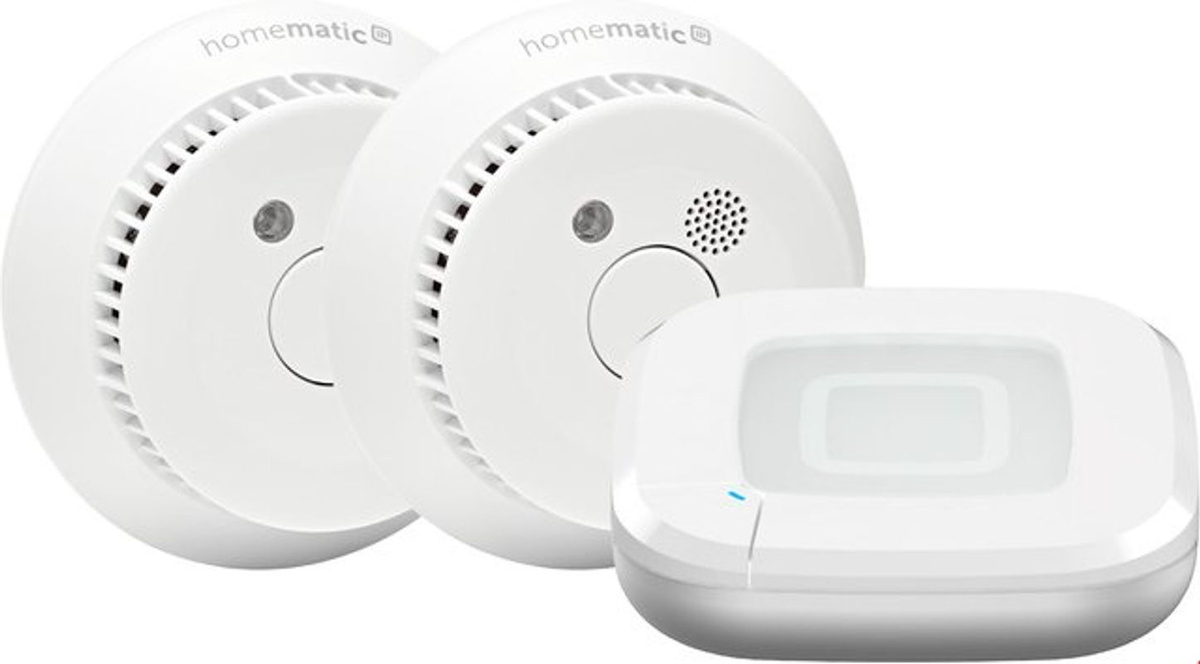 Homematic IP Starter Set Rauchwarnmelder HmIP-SK27 mit Access Point 2, Weiß - Bild 2