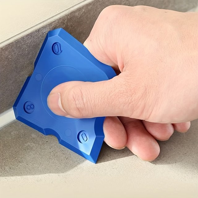 4-teiliges Silikon-Dichtungswerkzeug-Set aus Kunststoff in Blau - Bild 1