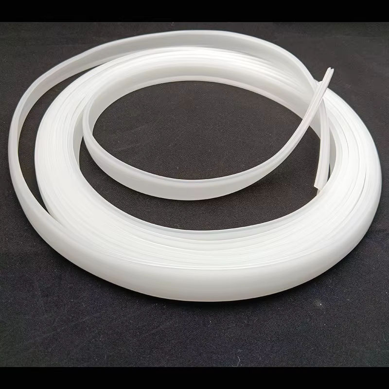 U-förmiges LED-Aluminiumprofil mit Silikon-Abdeckkanal in Weiß für lineare Beleuchtung und DIY-Projekte - Bild 4
