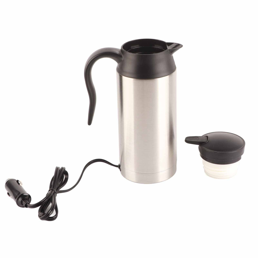Neoglint Edelstahl Auto Wasserkocher für Kaffee und Tee in Weiß, 0,75 l - Bild 2