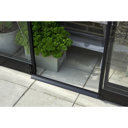 Halls Gewächshaus Qube Lean-to 2 Schwarz 0,8 m² mit 3 mm Sicherheitsglas - Bild 4