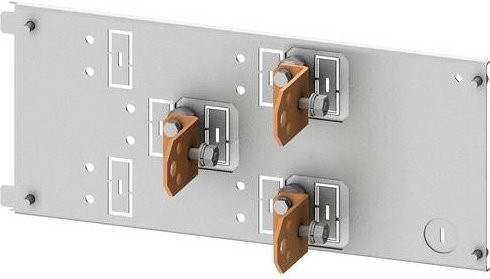 Siemens Energieverteiler 8PQ6000-8BA20 in Silber für den Einbau - Bild 1