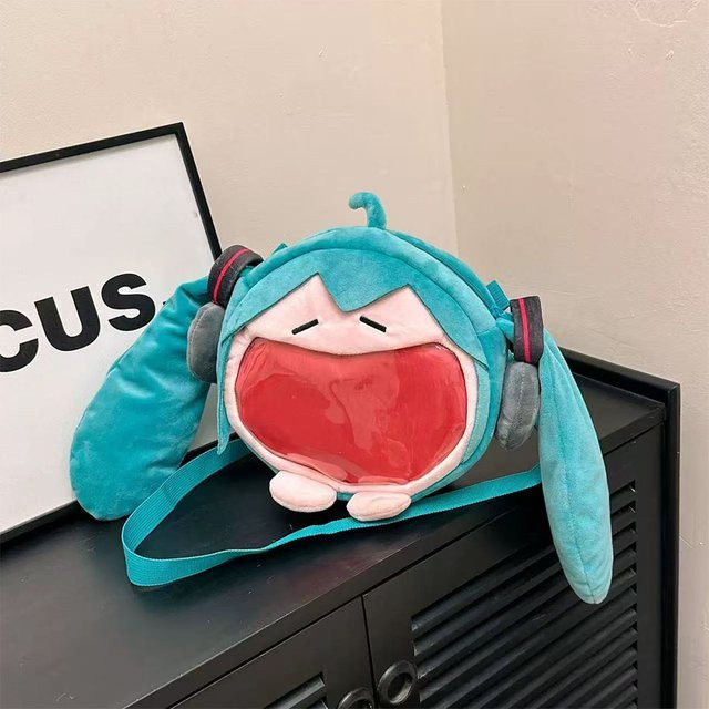 Bandai Hatsune Miku Rucksack, Plüsch, Anime Mädchen - Bild 1