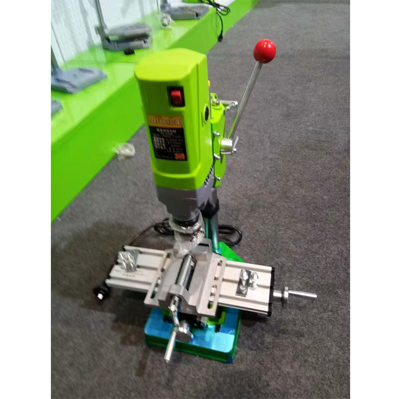 LZHZXY Mini-Tischbohrmaschine BG-5156E, 710 W, 220 V, Grün - Bild 3