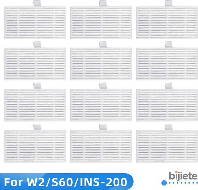 Heloxyo Hepa-Filter in Weiß kompatibel für Lydsto W2, Kyvol Cybovac S60, AICLE INS-200, inic iX10 und TAMA All in ONE MAX - Bild 1