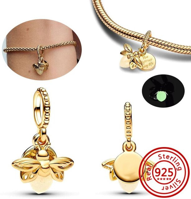 Lucky Star Jewelry Anhänger 925 Silber, Kupfer, Zirkonia, Damen - Bild 1