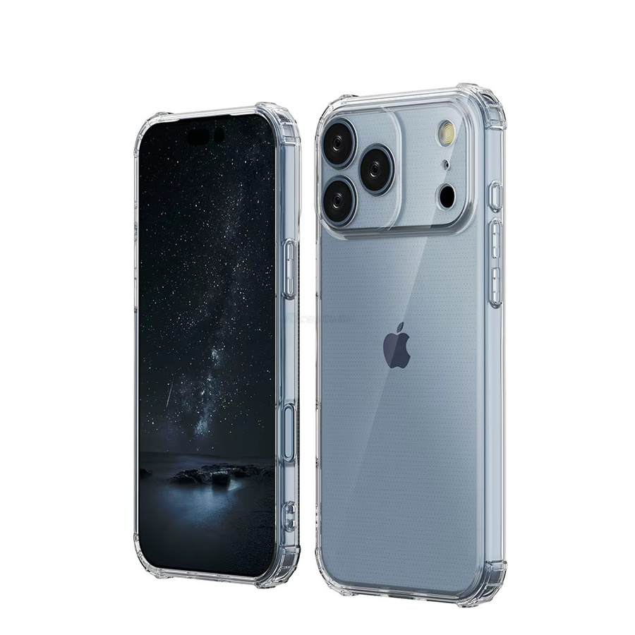 Transparente Silikon-Handyhülle für Apple iPhone 17 16 15 14 13 12 11 Pro Max und iPhone 17 Air 16E - Bild 3