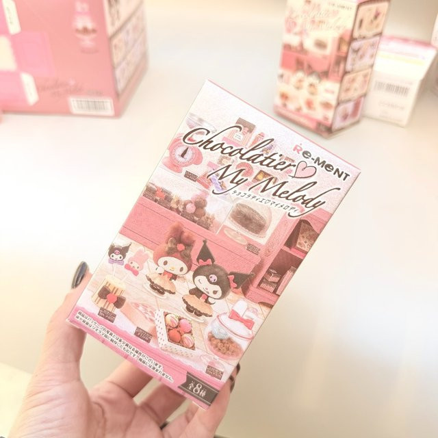 RE-MENT Sanrio My Melody Schokoladenwerkstatt, Anime Figur, Einzelfigur - Bild 1