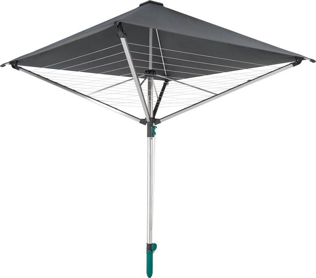 Leifheit Wäschespinne LinoProtect 400 in Schwarz und Silber - Bild 1