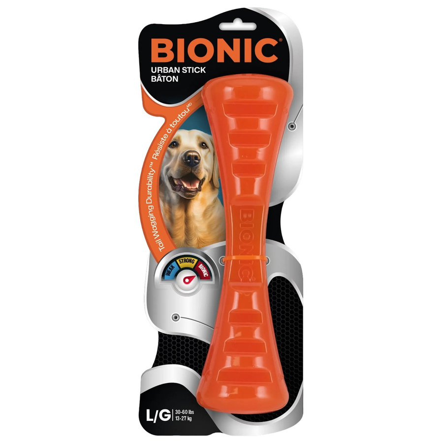Bionic Urban Stick Hunde-Kauspielzeug Orange 26 cm - Bild 2