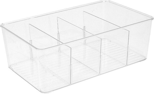 JETTING Teebeutel Aufbewahrungsbox aus Acryl mit Deckel, transparenter Organizer für Tee und Kaffee - Bild 1