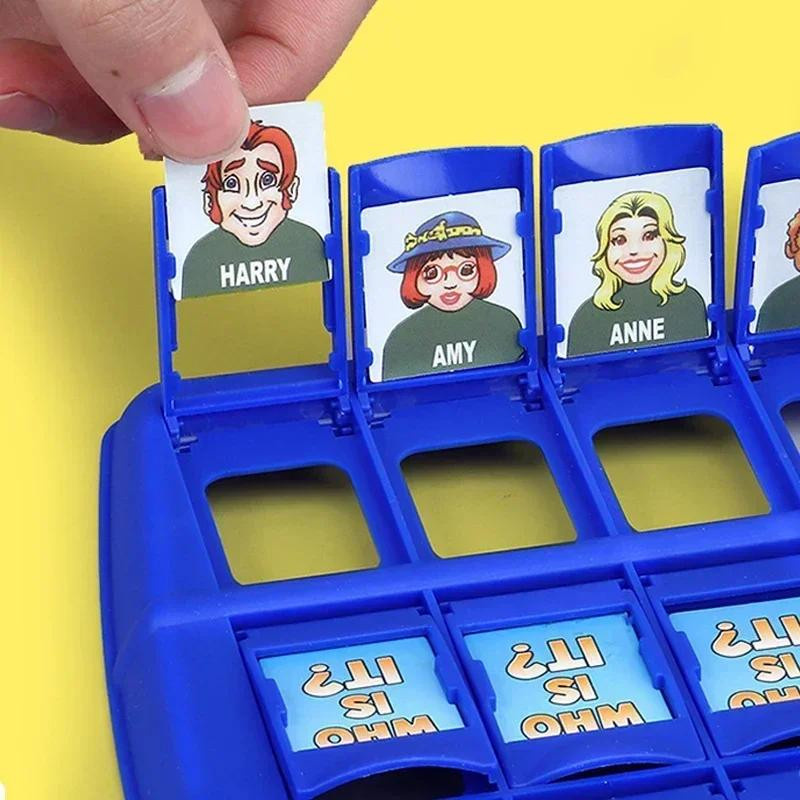 UYAOZHISHANG Raten Sie, wer ich bin Puzzle-Spiel für 2 Personen, 3-6 Jahre - Bild 6
