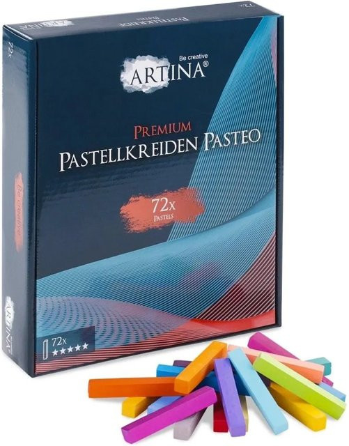 Artina Pasteo Weichpastellkreide Set in Mehrfarbig mit 72 Teilen - Bild 1