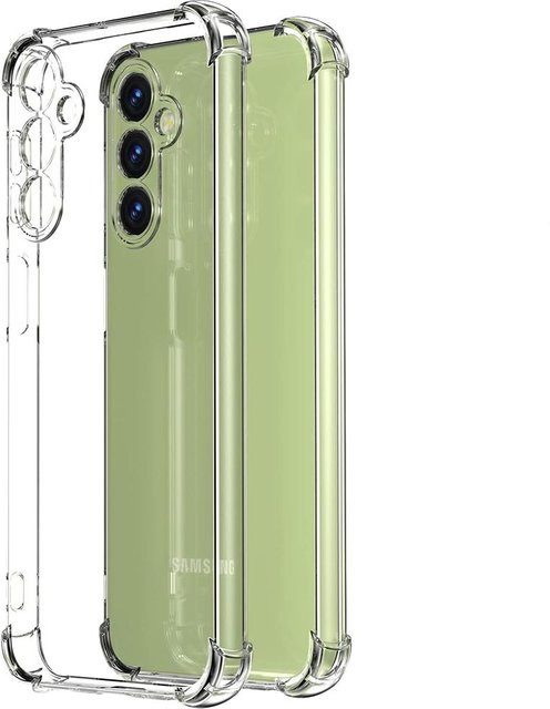 Transparente Silikon-Stoßschutzhülle für Samsung Galaxy S25 S24 S23 S22 FE Plus Ultra A16 A26 A36 A56 A55 A35 A25 A15 - Bild 1
