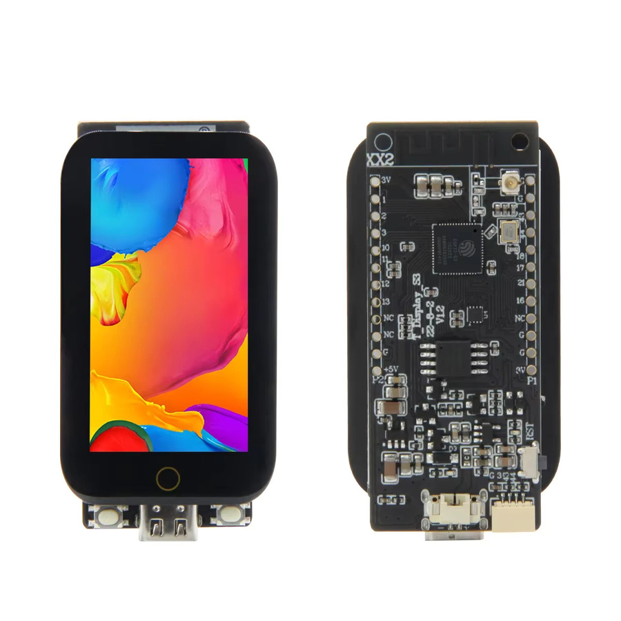 LILYGO T-Display-S3-Touch Entwicklungsplatine mit 1,9 Zoll Bildschirm, ESP32-S3, WLAN und Bluetooth in Schwarz - Bild 3