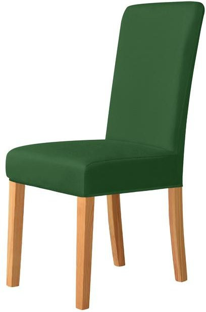 Wasserdichter Stretch-Stuhlbezug aus Kunstleder von Leorate für Esszimmerstühle, elastisch und waschbar, erhältlich in Grau, Braun, Rot oder Grün - Bild 1
