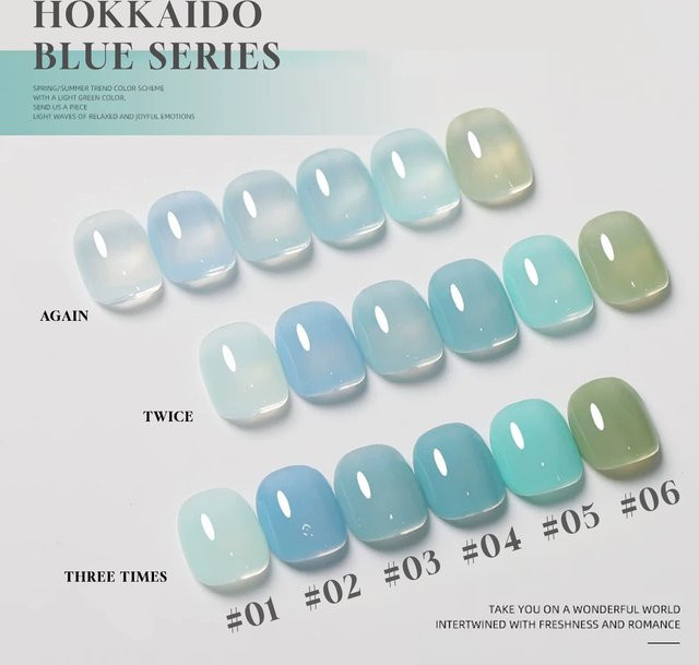 MIANEL Hokkaido Nagelgel, Milchgrün, Glänzend - Bild 1