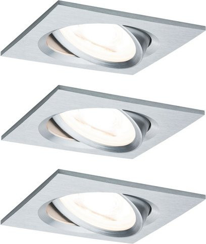 PAULMANN Einbauleuchte Nova Coin LED, silberfarben, dimmbar, Einbautiefe: 4,5 cm - Bild 1