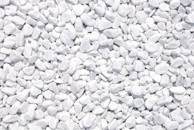 Marmorzierkiesel Carrara Weiß 12-16 mm 25 kg - Bild 1
