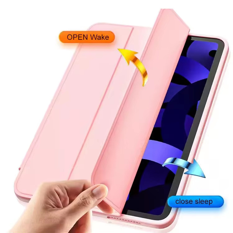 Xiaomi PU Trifold Flip Flüssigsilikonhülle für Redmi Pad Pro, Pad SE und Pad 2 in Grün - Bild 3
