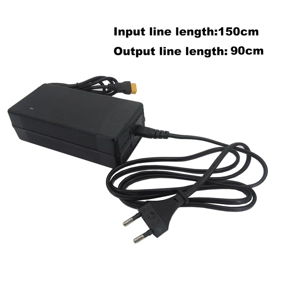 BAYADOU Lithium-Schnellladegerät mit XT60-Anschluss, Schwarz, 16,8V 10A - Bild 3