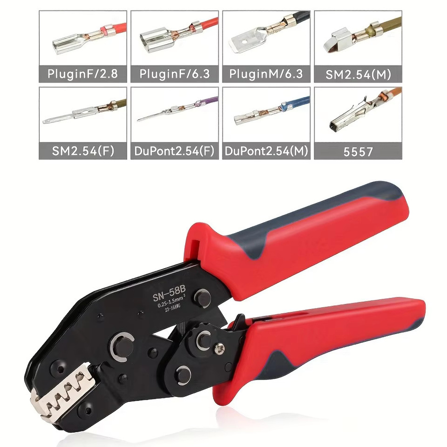 SN-58B Draht-Ratschen-Crimpzange mit offenem Zylinder für professionelle Crimping-Projekte - Bild 4