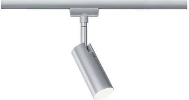 Paulmann URail LED Spot Tubo Hochvolt-Schienensystem-Leuchte, Chrom matt, B/H/T: 4,2 x 19,6 x 10,5 cm - Bild 1