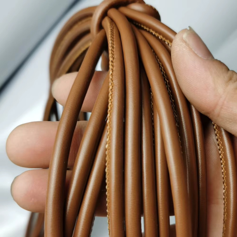Imitat-Schafslederband, 2 Meter, 6 mm, Unisex - Bild 2