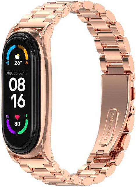 Uhrenarmband Edelstahl, Roségold, Unisex - Bild 1