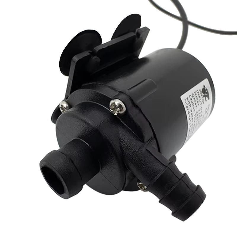 xmshxltd Mini Bürstenlose DC Tauchpumpe für Aquarium und Computer Wasserkühlung, Schwarz, 280L/H - Bild 2