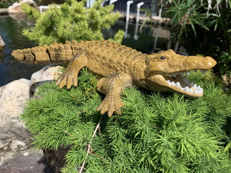 CONUSEA Rc Krokodil, RC Boot, Elektrische 2,4G Fernbedienung - Bild 3