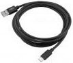 Ansmann USB-C Daten- und Ladekabel in Schwarz, Länge: 200 cm - Bild 1