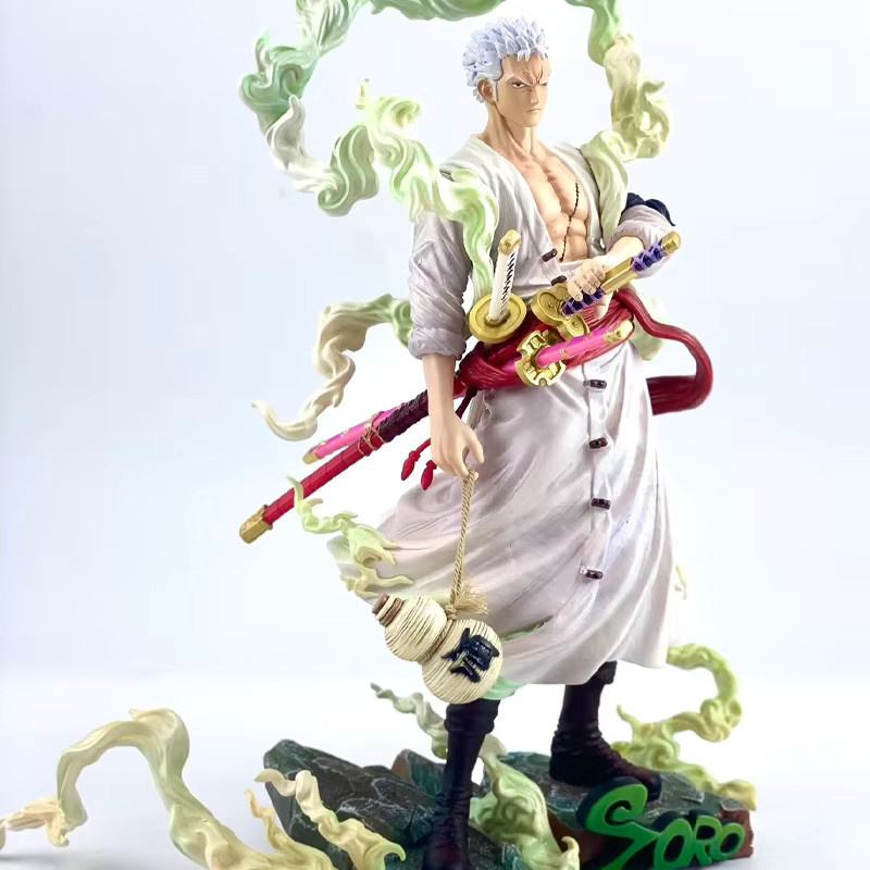 Bandai One Piece Zoro Nika Roronoa Figur, Anime Figur, 28 cm - Bild 2