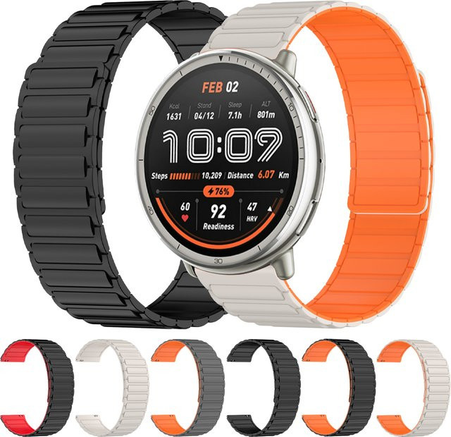Amazfit Uhrenarmband Silikon, 22 mm, Unisex - Bild 1