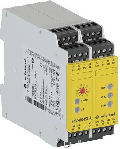 Wieland Electric SNV4074SL-A Basisgerät 30s AC115-230V in Weiß - Bild 1