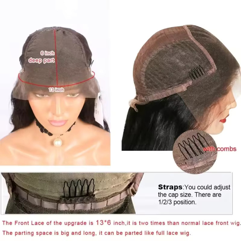 Fantasy Beauty Afro Kinky Curly Bob Perücke, 100 % Echthaar, Damen - Bild 2