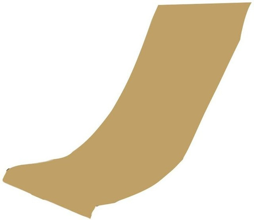 Ersatz-Strandstuhlbezug von Home&Horticulture in Beige aus Polyester
