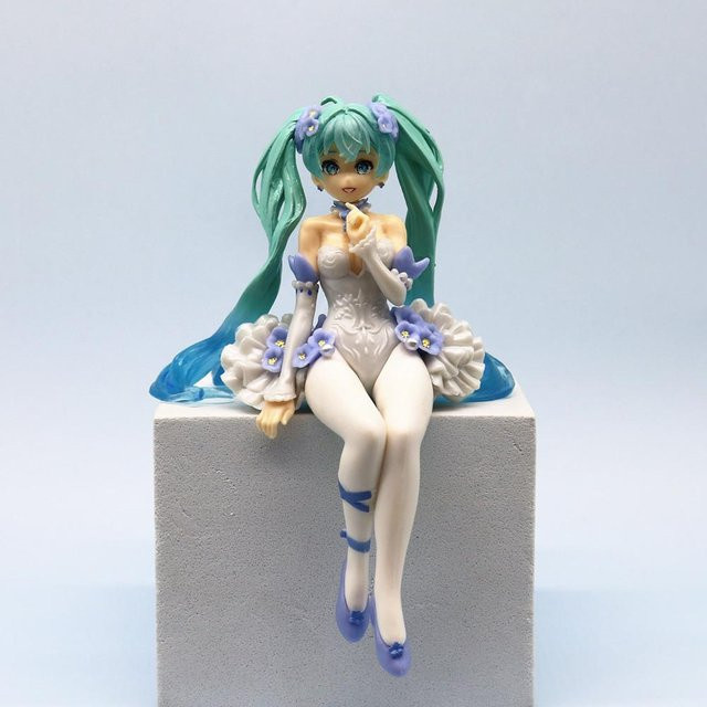 Yiran toy 1 Hatsune Miku Desktop Action-Modell, Neko T-Shirt Version, 11cm, ab 14 Jahren - Bild 1