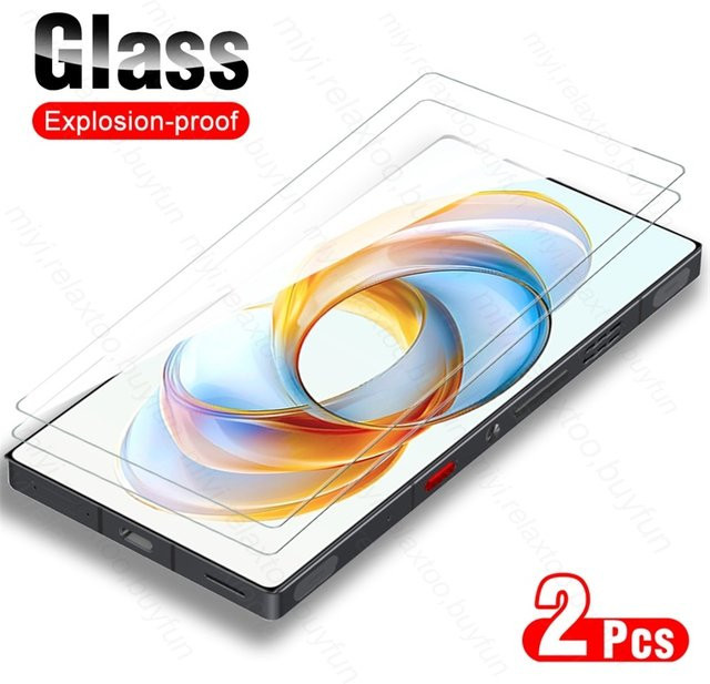 2 Stück Displayschutzfolie aus Schutzglas für ZTE Nubia Z70 Ultra 5G, transparent - Bild 1