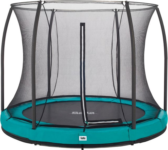 Salta Trampolin Comfort Edition Ground rund Ø 251 cm Grün - Bild 1