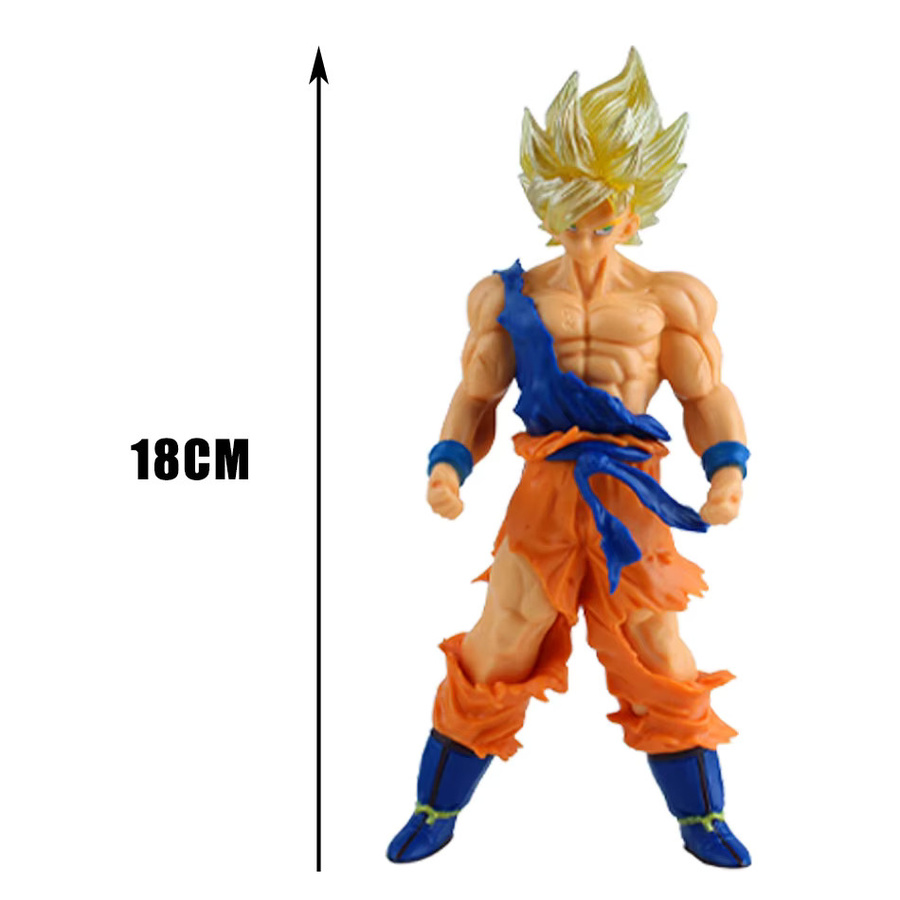 Bandai Dragon Ball Z Son Goku Broly Vegeta, Action Figur, 18cm - Bild 4