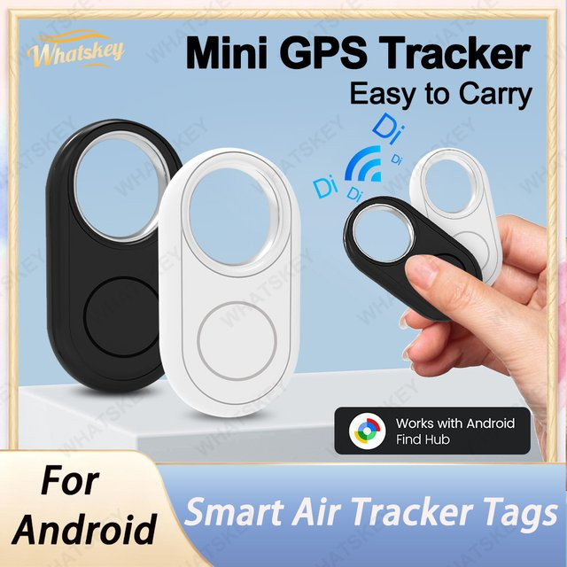 Peocke Smart Tag GPS-Tracker in Gelb für Samsung Xiaomi und Android mit Google Find My Device Unterstützung und Bluetooth Locator zur Verlustprävention - Bild 1