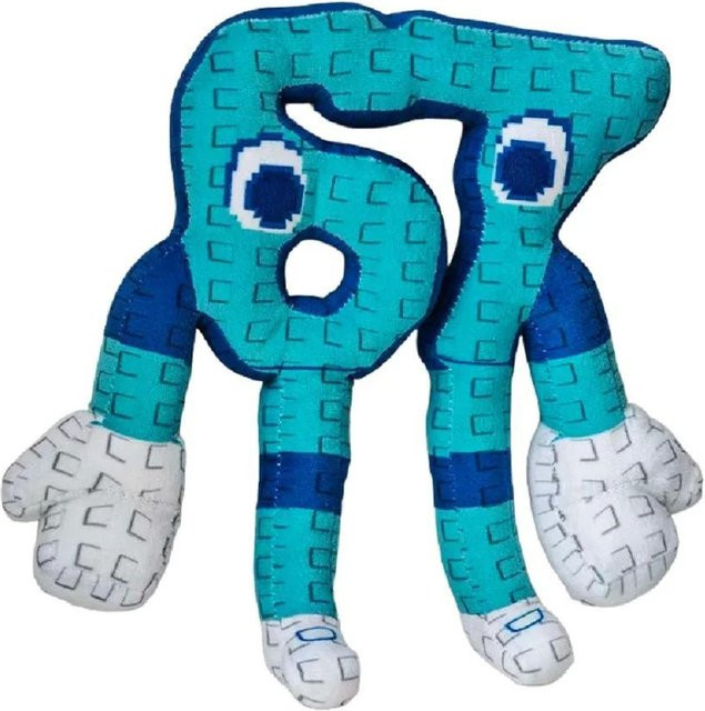 Fashnics Steal a Brainrot Game Plüschpuppe, blau, ab 3 Jahre - Bild 1