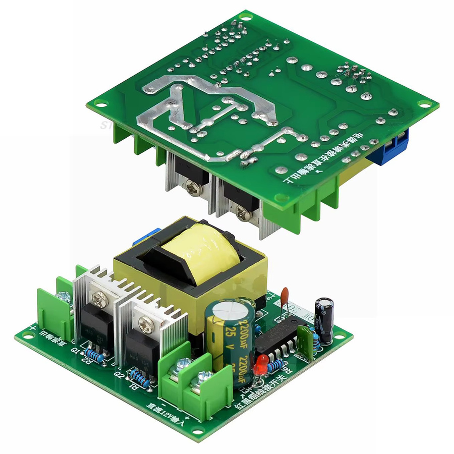 STJF DC-AC-Wechselrichter Boost-Modul zur Umwandlung von 12 V DC auf 220 V AC - Bild 2