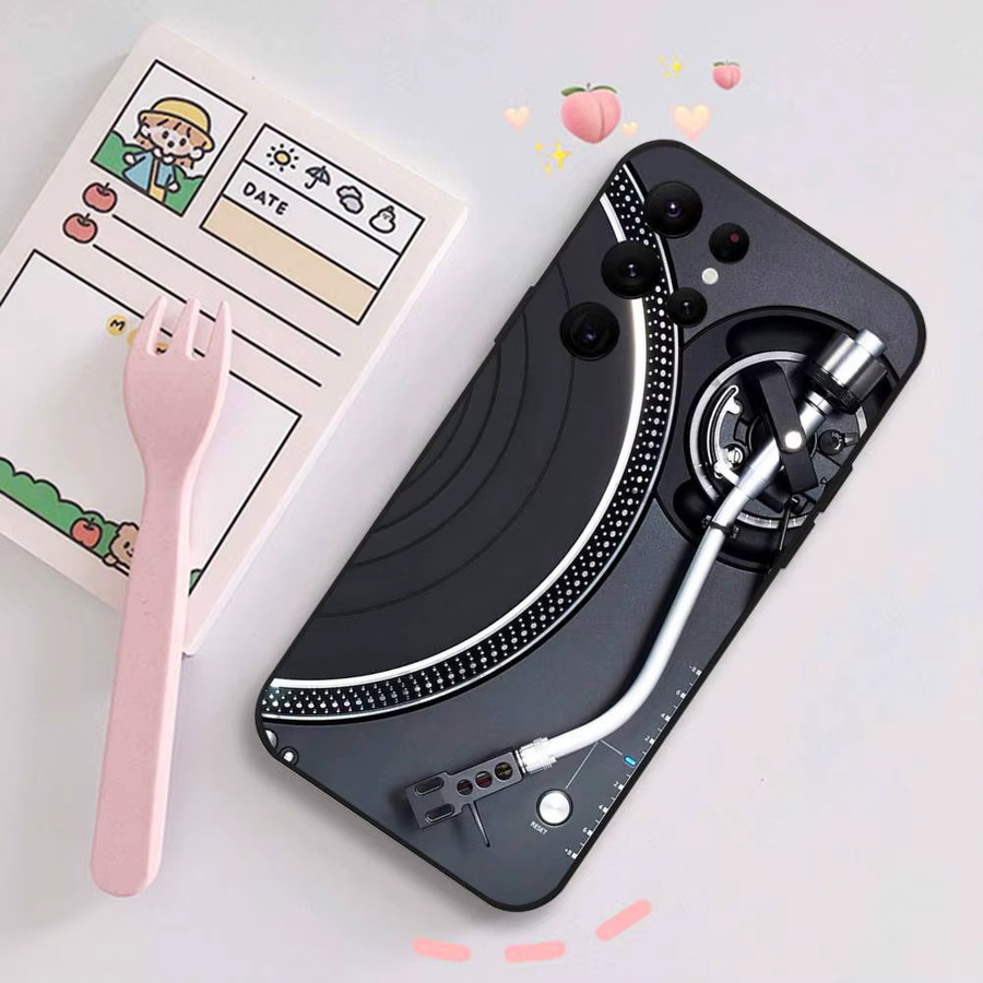 Technics DJ Handyhülle für Samsung Galaxy S21 S22 S23 S24 S25 FE Plus in Schwarz - Bild 5