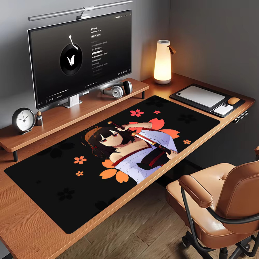 Y-YUki Aim Mauspad rutschfeste Schreibtischunterlage aus Gummi für PC und Laptop - Bild 5