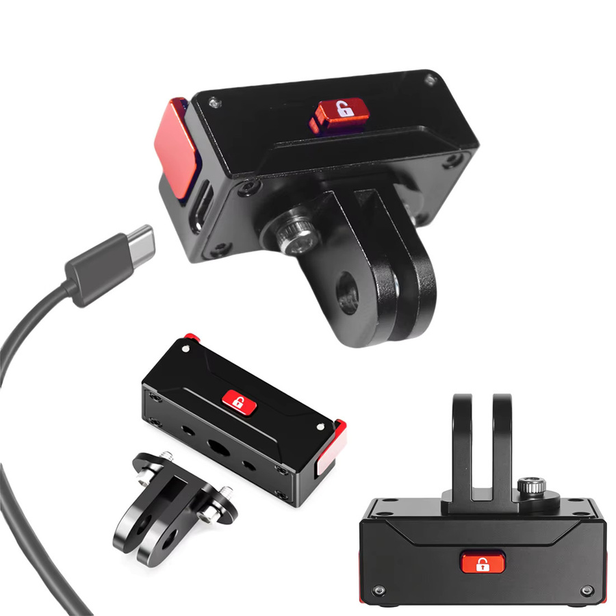 DJI Magnetische Schnellwechsel-Halterung und Ladestation für Actionkameras in Schwarz - Bild 4