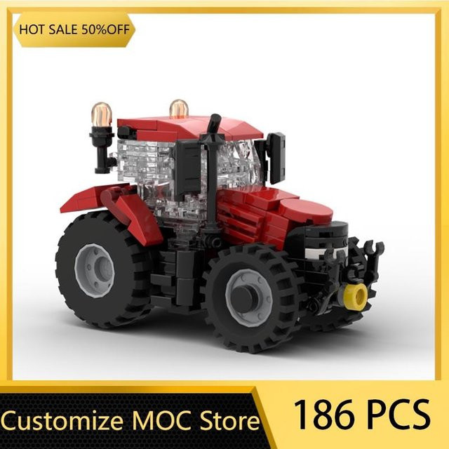 MOC Magnum/R8.270/240 Landwirtschaftlicher Traktor, Baustein Modell, ab 14 Jahren - Bild 1