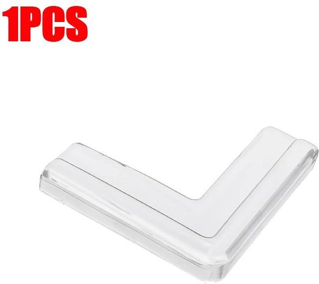 Lanzhong home life Eckkantenschutz Transparent aus PVC für Babysicherheit und Möbel als Stoßdämpfer im Multipack - Bild 1