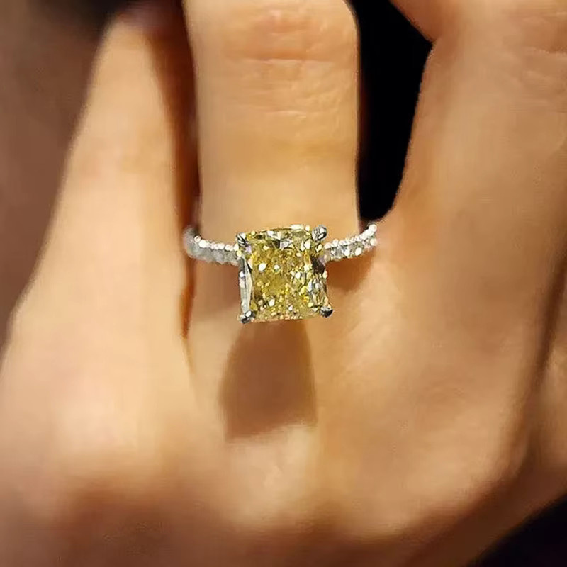 Huitan Ring, Gold, Zirkonia, Damen - Bild 3
